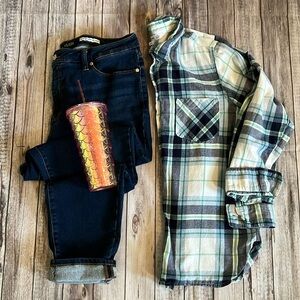 Large Old Navy Flannel Shirt